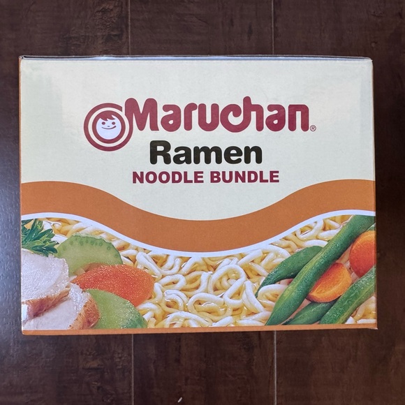 NWT Maruchan Ramen Noodle Bowl Bundle w/Chopsticks Holder Soup Spoon Winking Eye - Picture 5 of 6